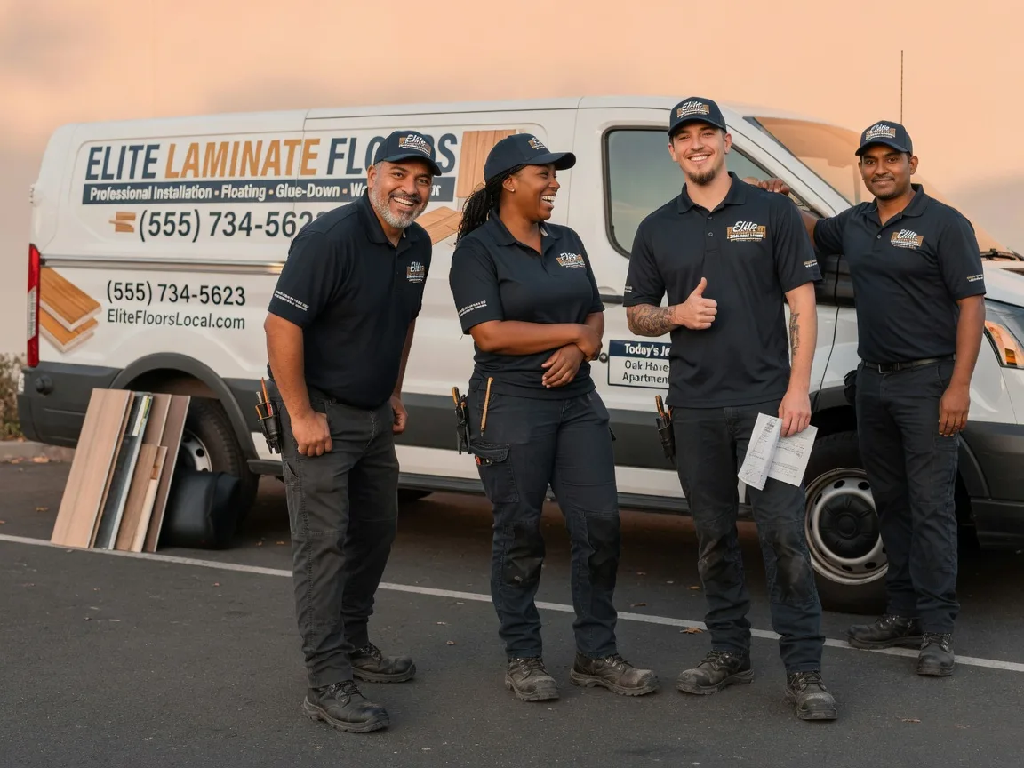 Laminate flooring installation company in Jewett, TX